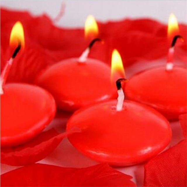 32 Pcs Scented Floating Candles - High-Quality Paraffin Wax, Ideal for Weddings, Parties, and Romantic Evenings - Premium  from Home Treasures - Just £32.99! Shop now at Home Treasures