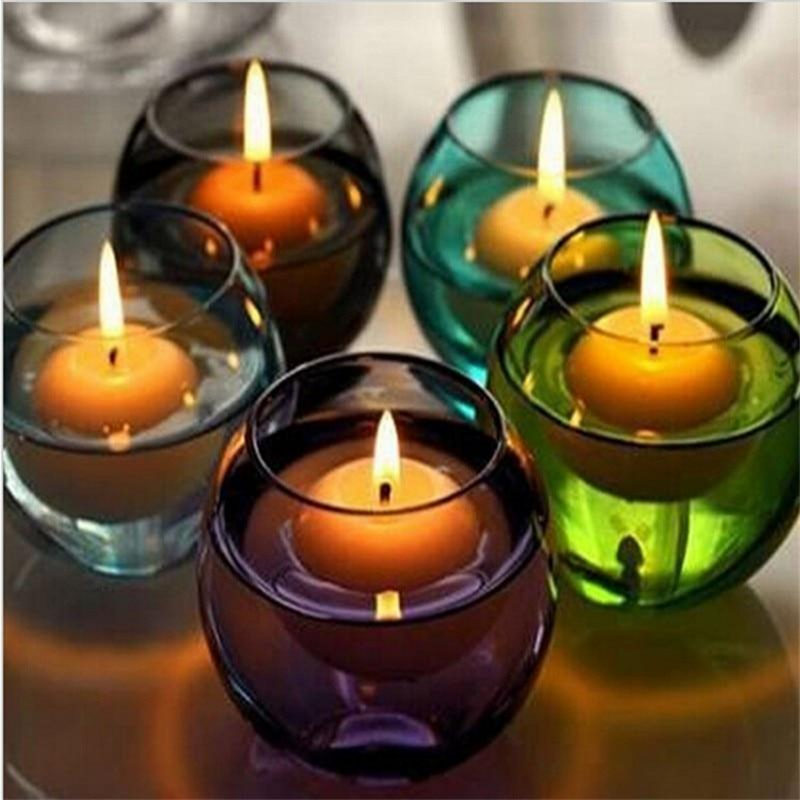 32 Pcs Scented Floating Candles - High-Quality Paraffin Wax, Ideal for Weddings, Parties, and Romantic Evenings - Premium  from Home Treasures - Just £32.99! Shop now at Home Treasures