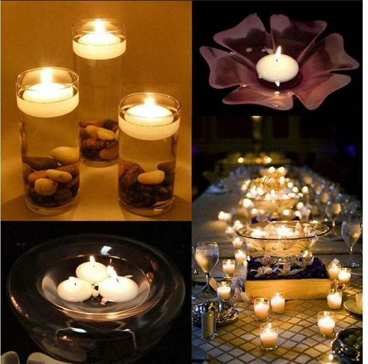 32 Pcs Scented Floating Candles - High-Quality Paraffin Wax, Ideal for Weddings, Parties, and Romantic Evenings - Premium  from Home Treasures - Just £32.99! Shop now at Home Treasures