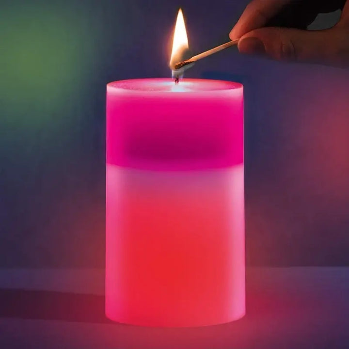 Color Changing Candle - Premium Candle from Home Treasures - Just £30.15! Shop now at Home Treasures