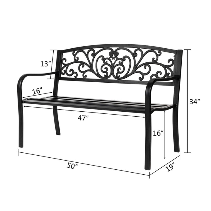 Park Bench (Iron) - Premium Bench from Home Treasures - Just £124.99! Shop now at Home Treasures