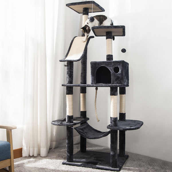 Tree Cat Climbing/Scratcher Activity Centre 170cm - Premium Trees &amp; Condos from Home Treasures - Just £94.68! Shop now at Home Treasures