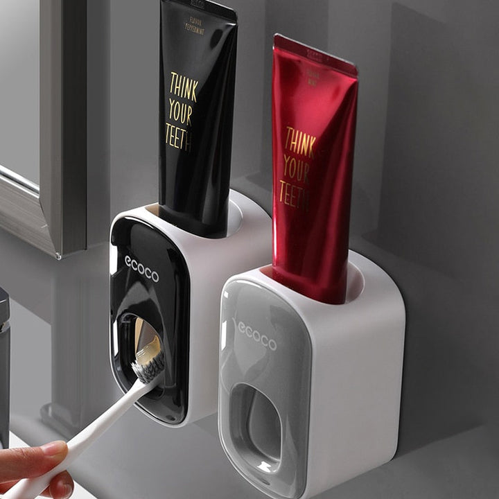 Automatic Toothbrush Holder Dispenser - Premium  from Home Treasures - Just £17.94! Shop now at Home Treasures