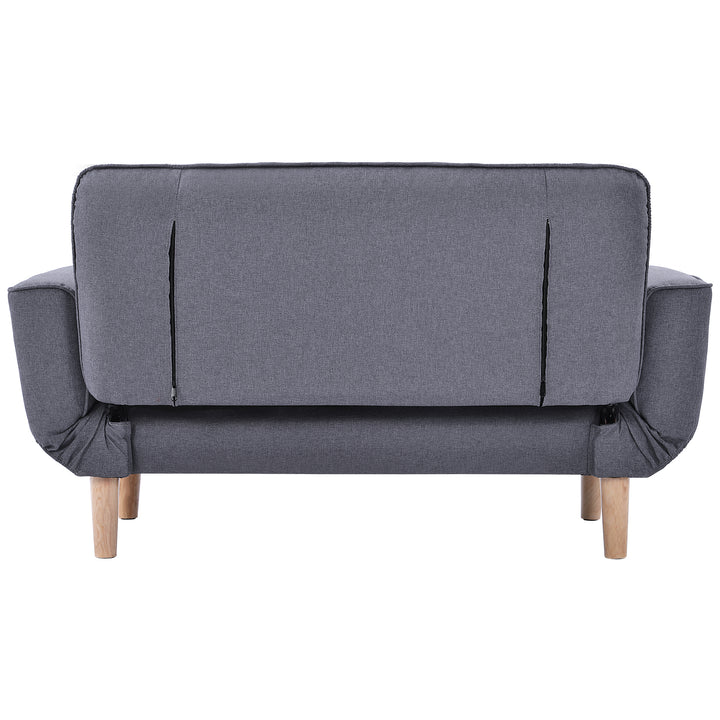 Modern 2 Seater Sofa Bed (Light Grey) - Premium Sofas from Home Treasures - Just £395.56! Shop now at Home Treasures