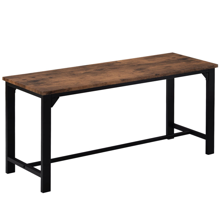 Industrial Style Retro Kitchen Dining Table Set (Rustic Brown) - Premium Dining and Kitchen Sets from Home Treasures - Just £334.64! Shop now at Home Treasures