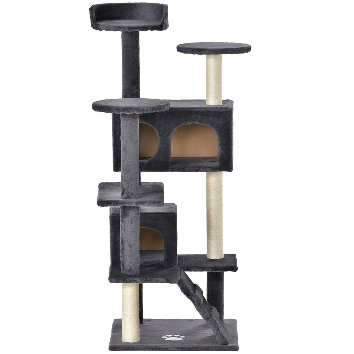 Cat Tree Cat Climbing Tower for Indoor Cats 133cm - Premium Trees &amp; Condos from Home Treasures - Just £70.79! Shop now at Home Treasures