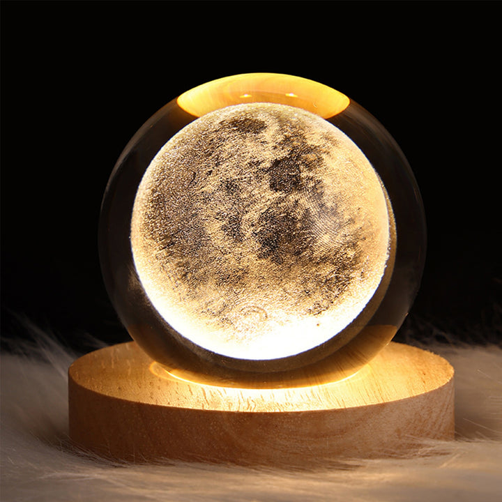 Glowing Crystal Ball Night Light - Premium  from Home Treasures - Just £23.40! Shop now at Home Treasures