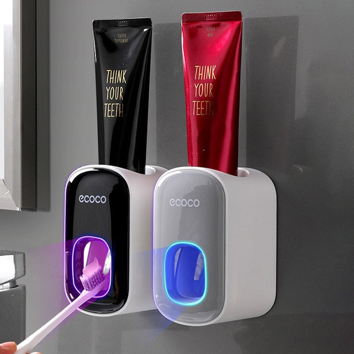 Automatic Toothbrush Holder Dispenser - Premium  from Home Treasures - Just £17.94! Shop now at Home Treasures