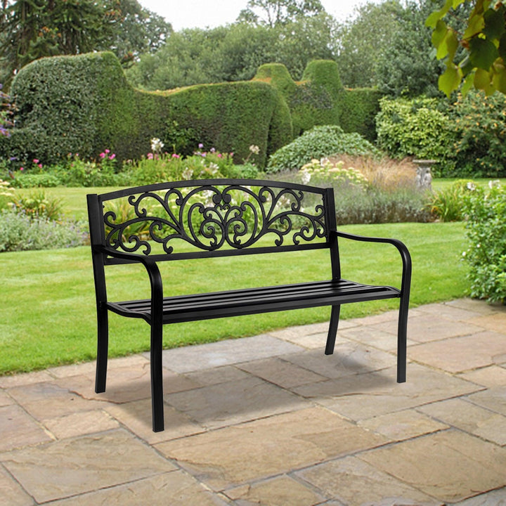 Park Bench (Iron) - Premium Bench from Home Treasures - Just £124.99! Shop now at Home Treasures