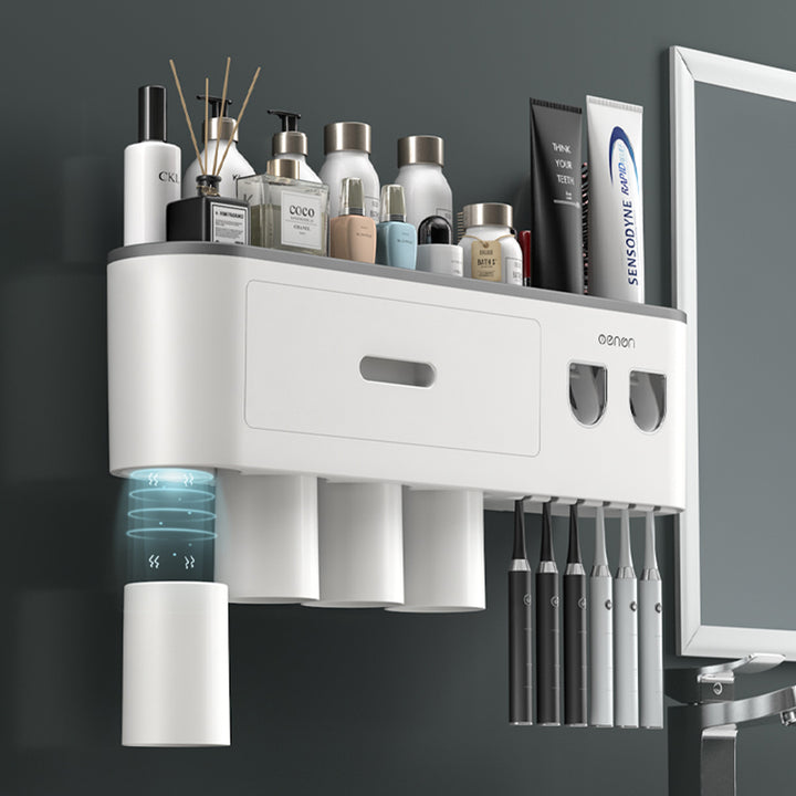 Automatic Toothpaste Holder Dispenser - Premium  from Home Treasures - Just £35.10! Shop now at Home Treasures