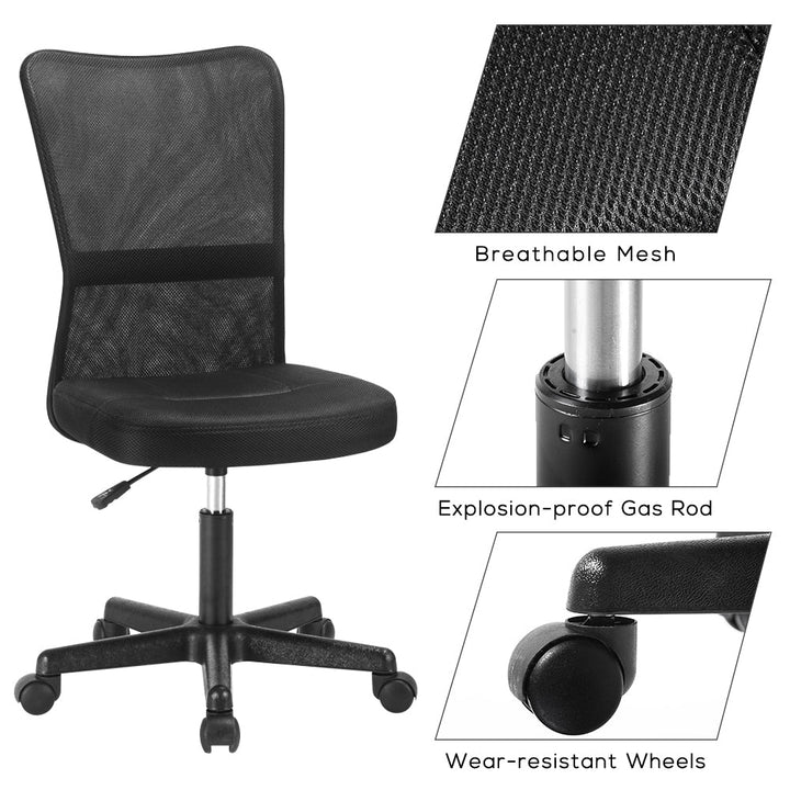 High Back Executive Adjustable Swivel Office Chair w/ Lumbar Support (Black) - Premium Office Chairs from Home Treasures - Just £81.13! Shop now at Home Treasures