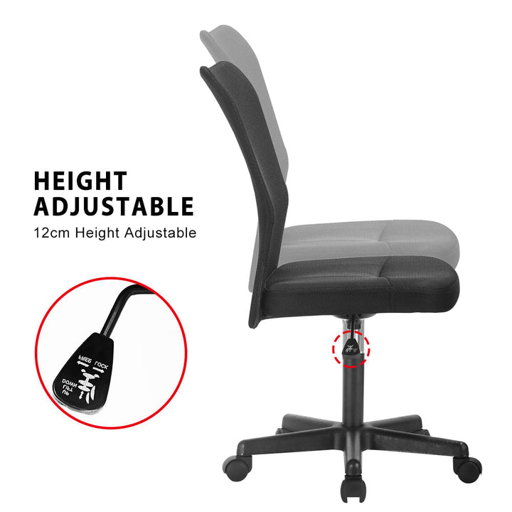 High Back Executive Adjustable Swivel Office Chair w/ Lumbar Support (Black) - Premium Office Chairs from Home Treasures - Just £81.13! Shop now at Home Treasures