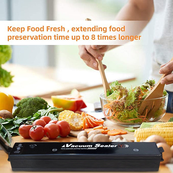 One-touch Automatic Food Sealer With - Premium Vacuum Sealer from Home Treasures - Just £39.48! Shop now at Home Treasures